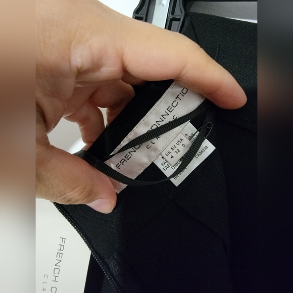 NEW French Connection Classic Ruth Pencil Skirt, Size 0, Black with tags - Picture 4 of 14